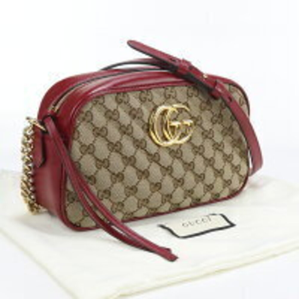 Gucci GG Marmont Camera Bag Beige
